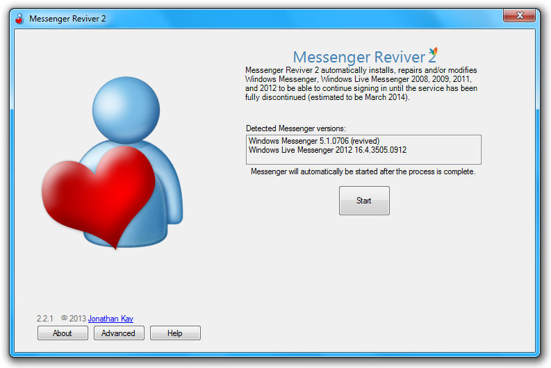 Download Windows Live Messenger 2011 Standalone Installer Windows